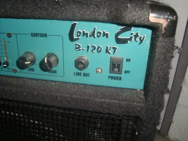 Gebruikt: London City B-120KT basversterker, Muziek en Instrumenten, Mteurope@outlook.com, LONDON CITY, MTE, Gebruikt