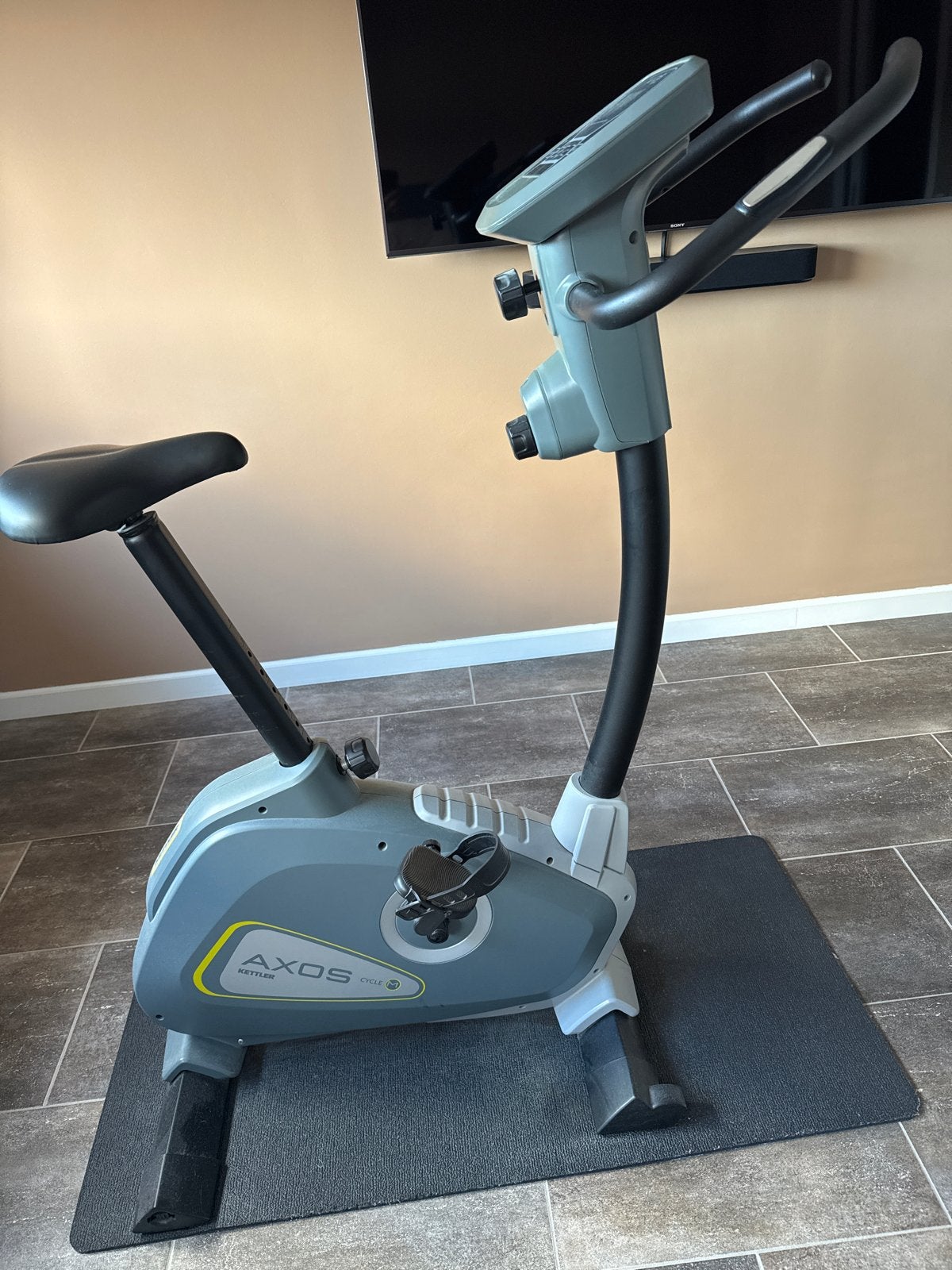 Kettler Axos Cycle M Hometrainer, Ophalen, Gebruikt, Metaal, Benen
