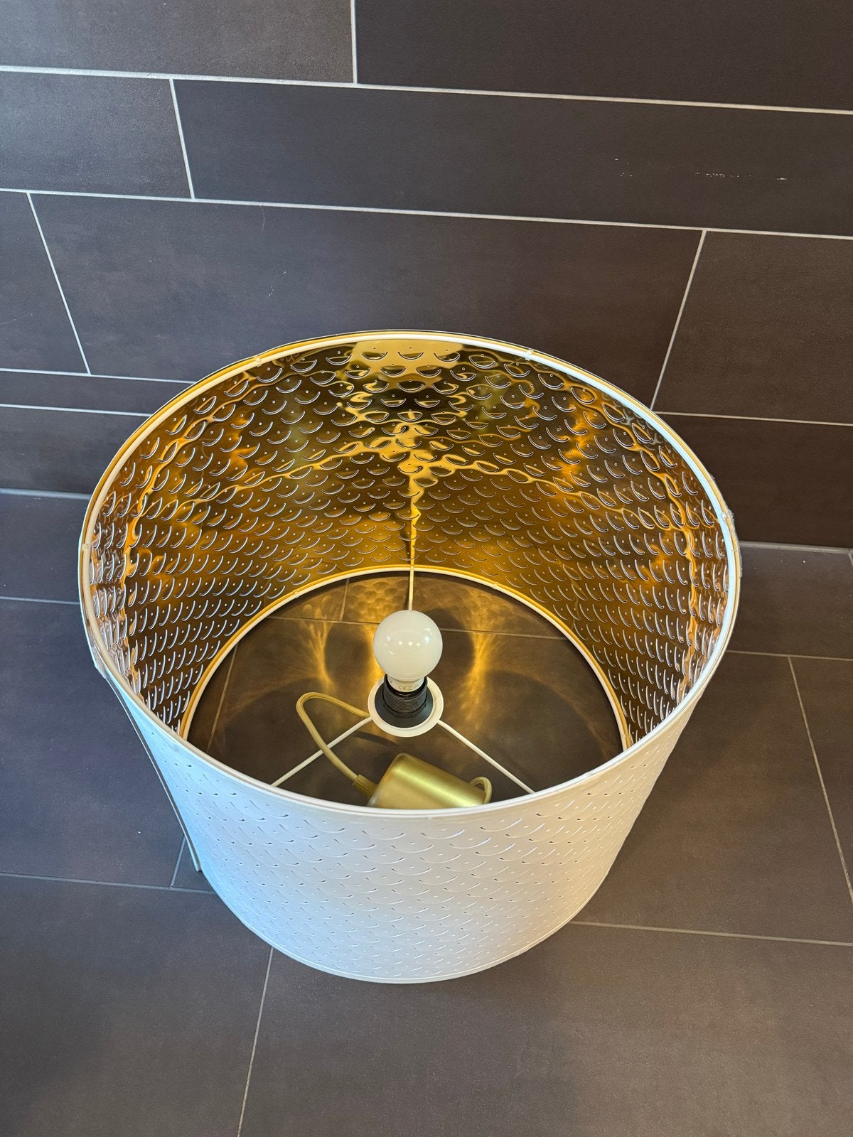 IKEA Nymö hanglamp - 44 cm diameter - Goede staat, Ophalen, Gebruikt, Metaal, E27 (groot)