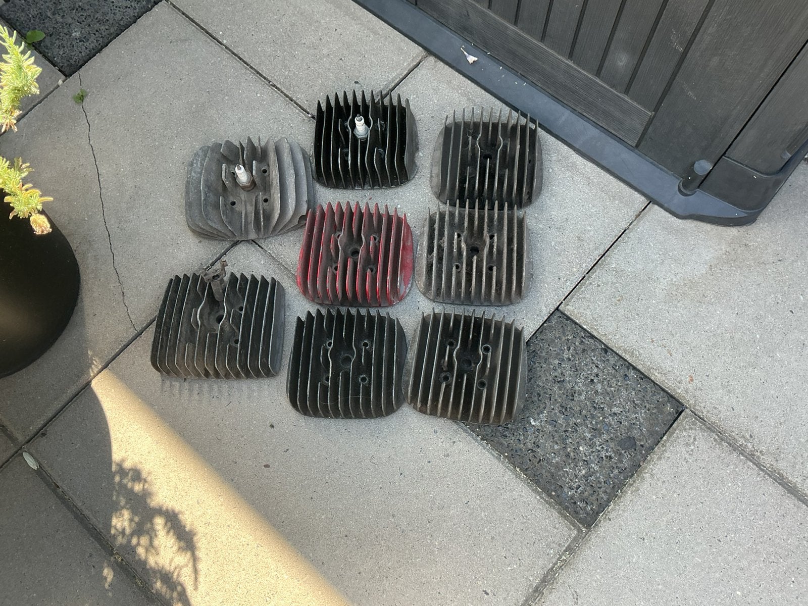 Te koop diverse cilinder koppen voor de zundapp 517 ., Fietsen en Brommers, Ophalen of Verzenden, Gebruikt, Cilinder