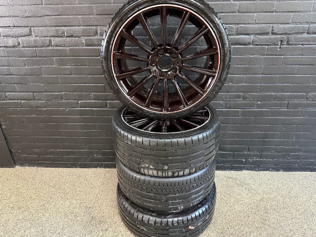 Mercedes velgen 19 inch ET48, Auto-onderdelen, Banden en Velgen, 19 inch, Gebruikt, 255 mm, Banden en Velgen
