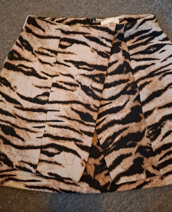 Shoeby rokje met zebraprint, maat S, Ophalen, Meerkleurig, Shoeby, Maat 36 (S)
