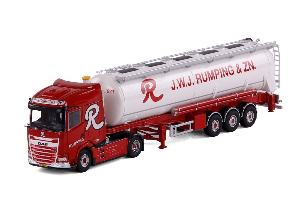 DAF XG met Bulkoplegger - Rumping, Hobby en Vrije tijd, Modelauto's | 1:50, Nieuw, Bus of Vrachtwagen, Overige merken, Ophalen of Verzenden