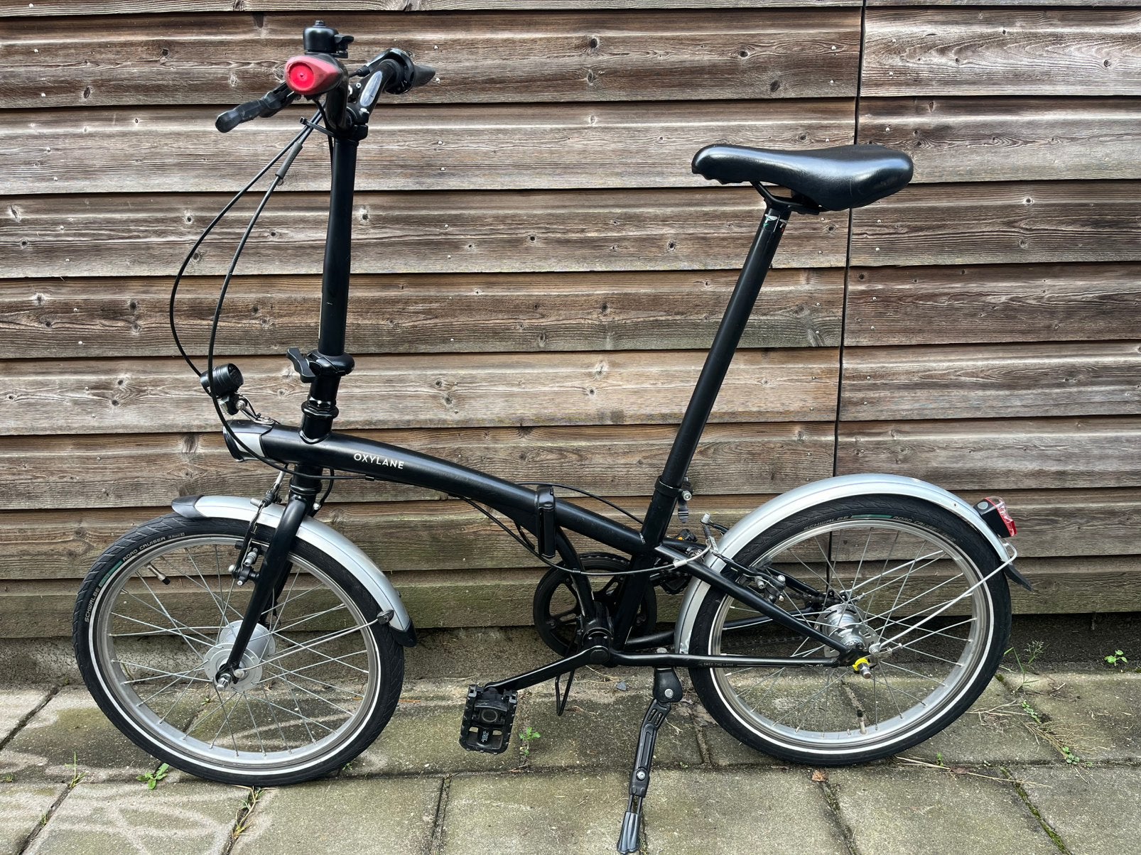 Mooie, geupgrade 20” vouwfiets Oxylane 3v (Decathlon), Fietsen en Brommers, Ophalen, Zo goed als nieuw, 20 inch of meer, Versnellingen