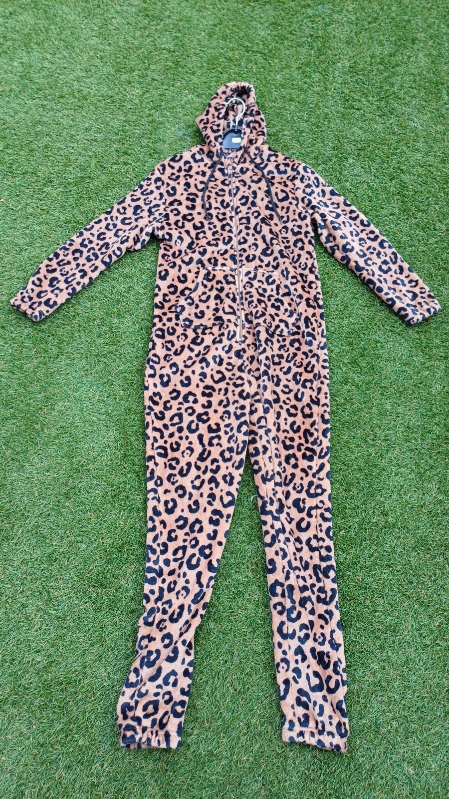HUISPAK PANTER-PRINT IN MAAT S/M, Ophalen of Verzenden, Gedragen, Maat 38/40 (M), Bruin