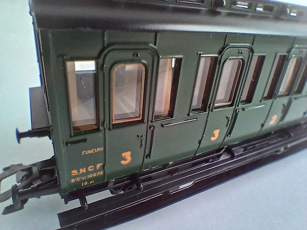 Marklin SNCF coupe-rijtuig. Verzenden kan ook., Ophalen, Wisselstroom, Wagon, Zo goed als nieuw
