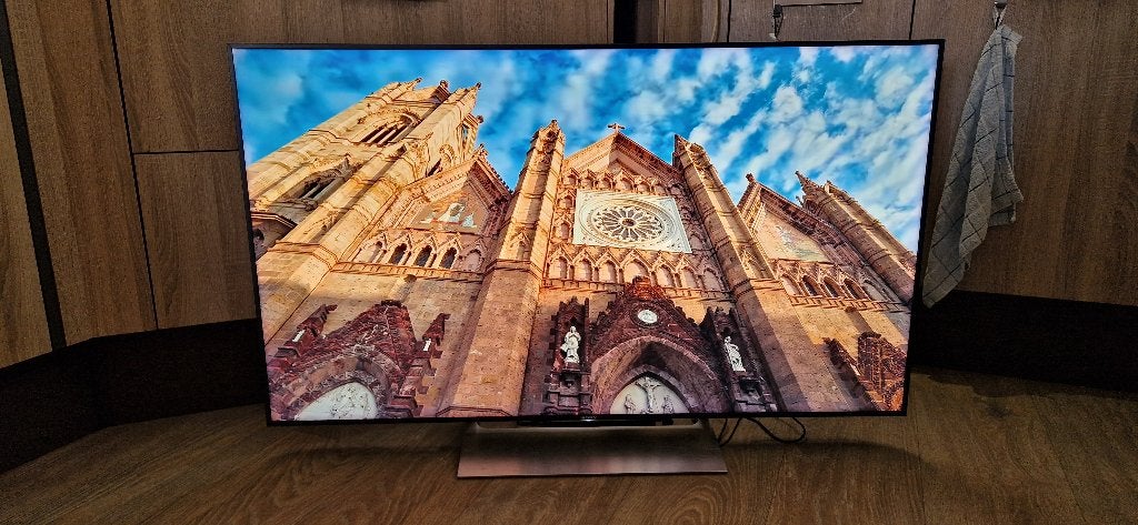 Sony 55 inch Ultra-HD 4k Smart tv, Ophalen, LED, Refurbished, 100 Hz