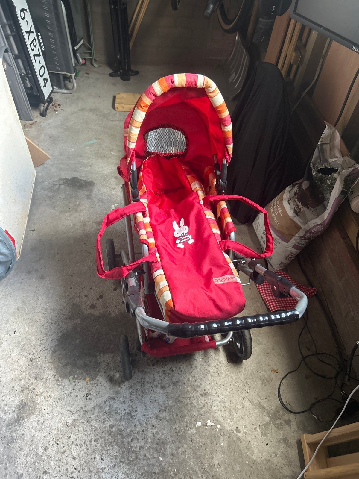 Topmark nijntje poppenwagen - opklabaar, Gebruikt, Duowagen, Ophalen, Kinderwagen