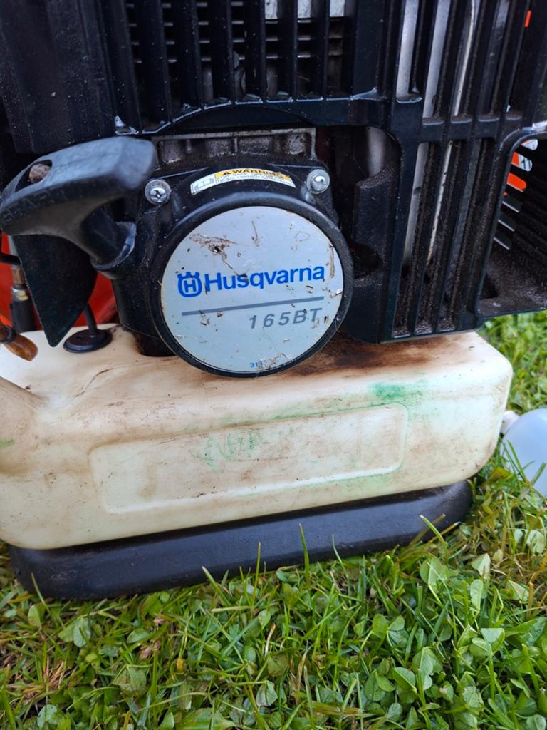 Husqvarna 165BT Bladblazer - Benzine, Ruggedragen, Benzine, Gebruikt, Ruggedragen, Ophalen of Verzenden
