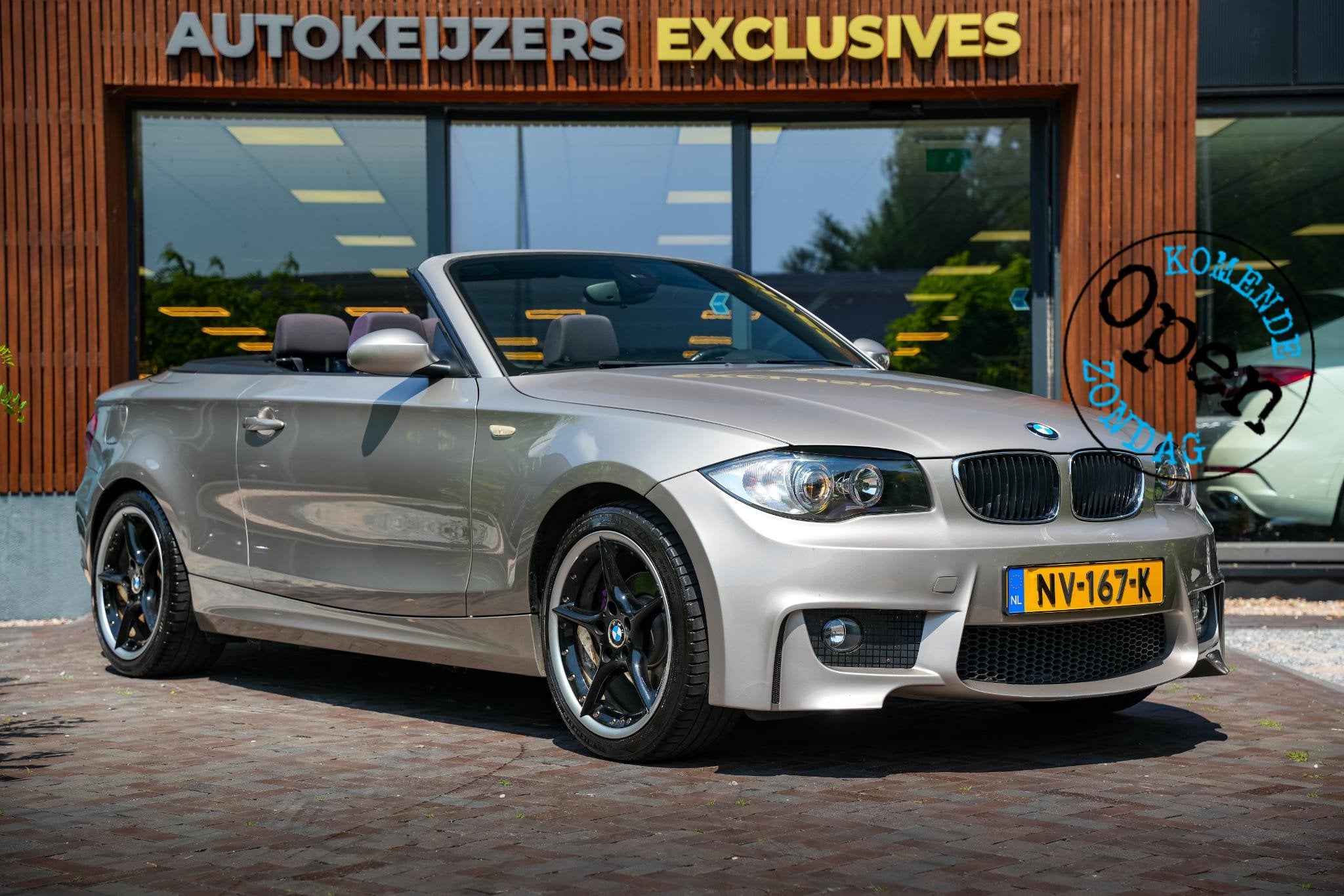 BMW 1-serie Cabrio 118i Radio/CD Electrische ramen 18"L.M. A, Auto's, BMW, 1-Serie, Euro 5, Cabriolet, 4 stoelen