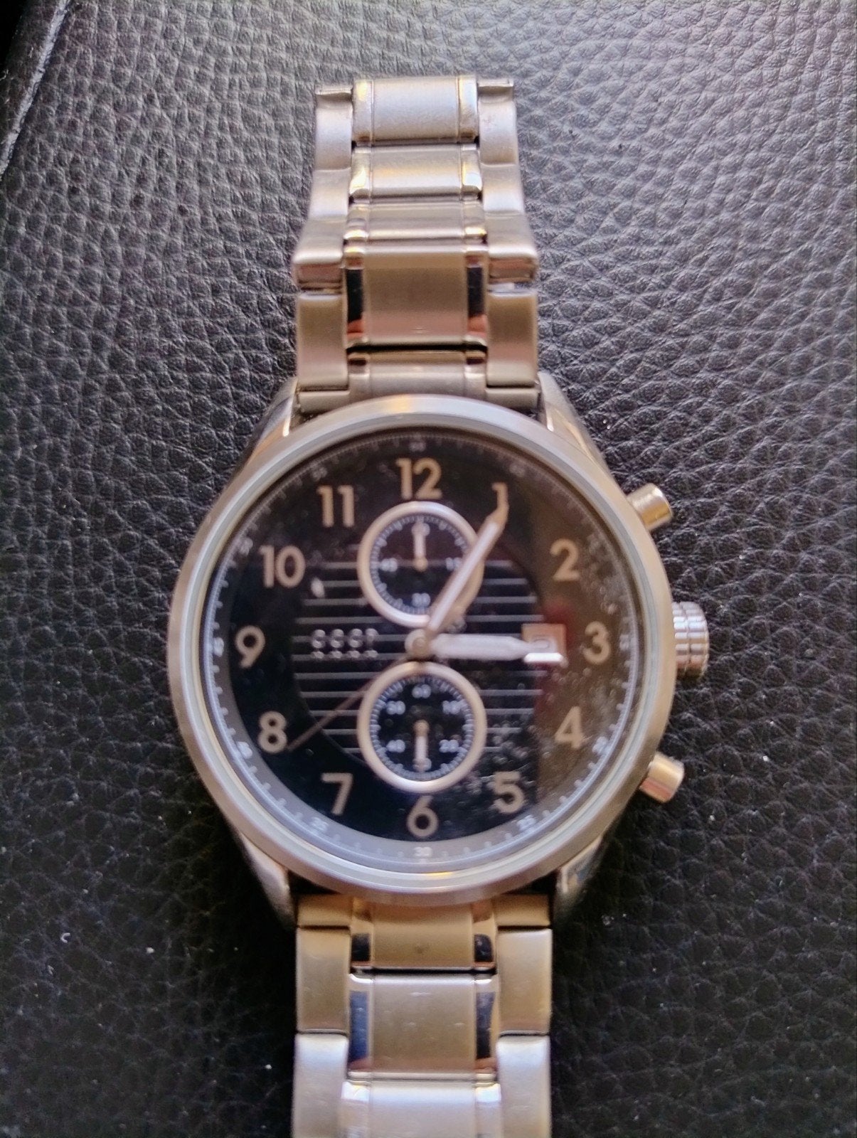 Heren horloge, Ophalen of Verzenden, Zo goed als nieuw, Staal, Overige merken