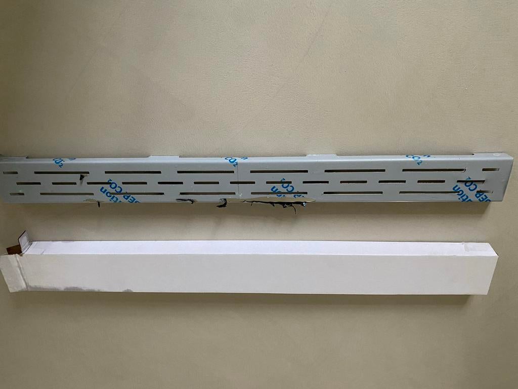Nieuwe afdekplaat draingoot 70x7 cm met afstelpootjes, Doe-het-zelf en Verbouw, Ophalen of Verzenden, Nieuw, Chroom, Douche
