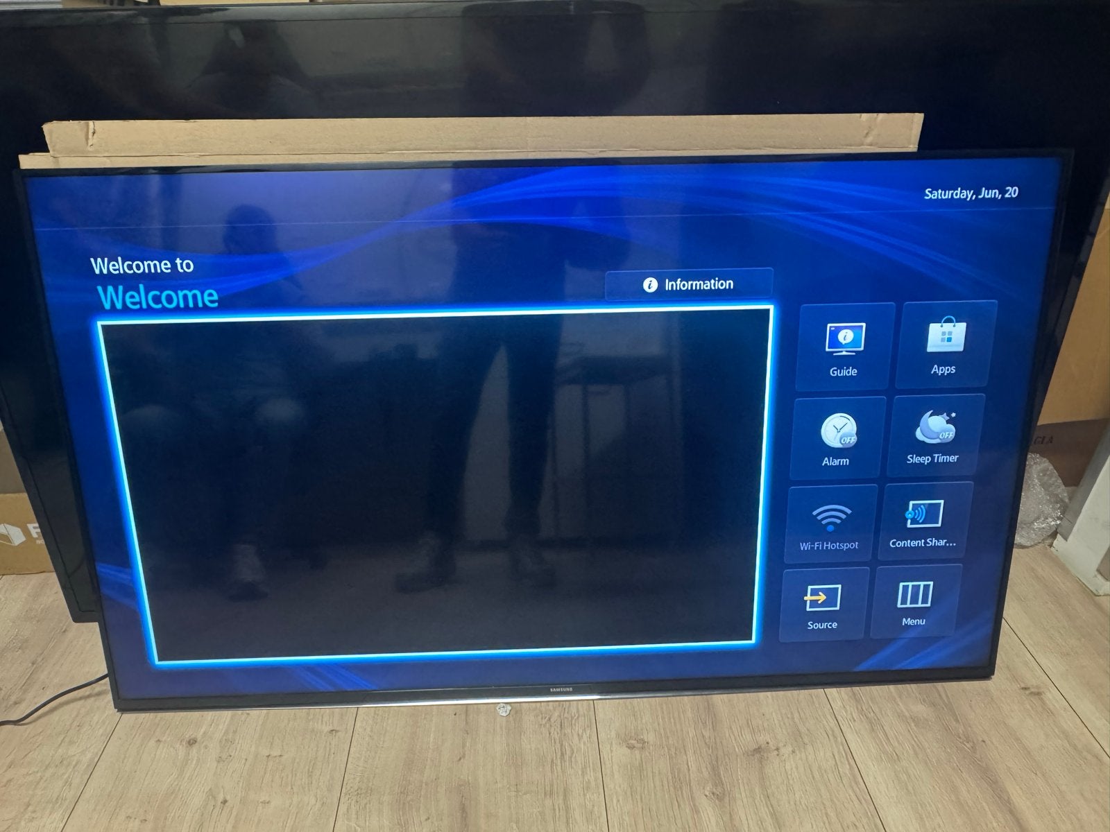 Samsung Smart TV, 50 Hz, Ophalen of Verzenden, Zo goed als nieuw, Samsung