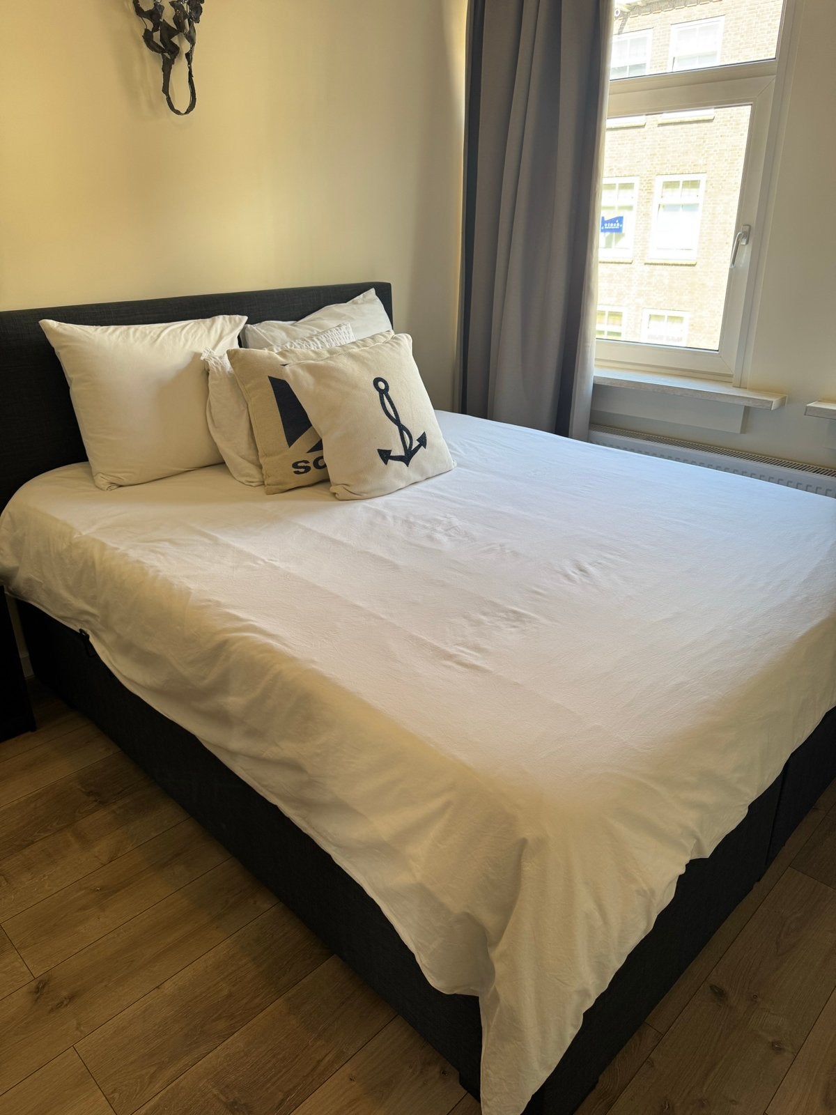 Zitmaxx Boxspring 160x200 met opbergruimte, Huis en Inrichting, Slaapkamer | Bedden, Ophalen, Verstelbaar, Tweepersoons, Zo goed als nieuw
