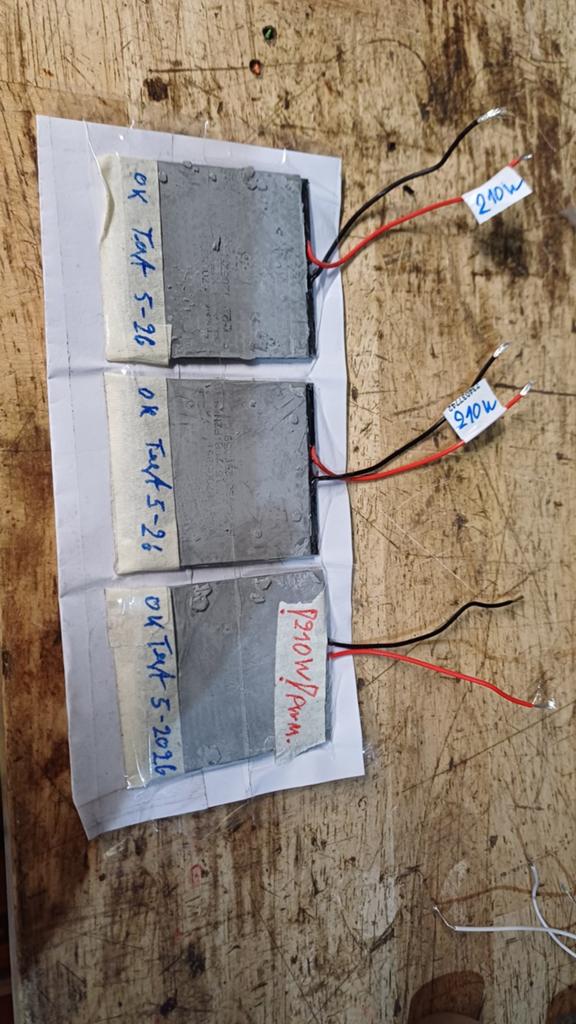 Peltier elementen 210W, Ophalen of Verzenden
