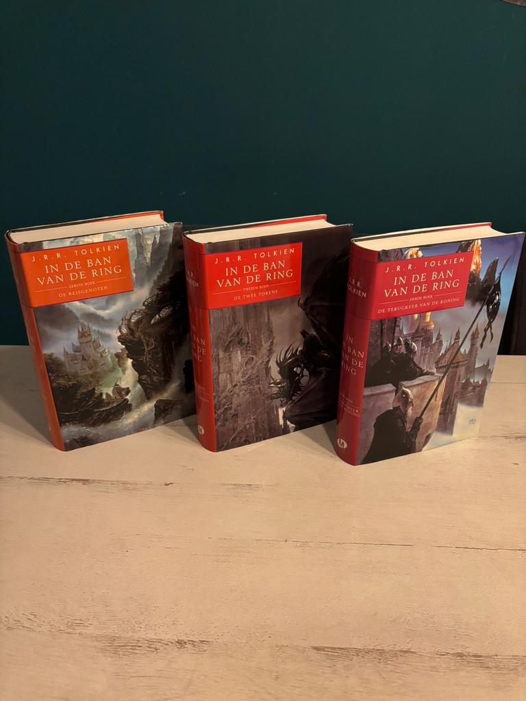 In de Ban van de Ring - Complete Trilogie J.R.R. Tolkien, Ophalen of Verzenden, Zo goed als nieuw