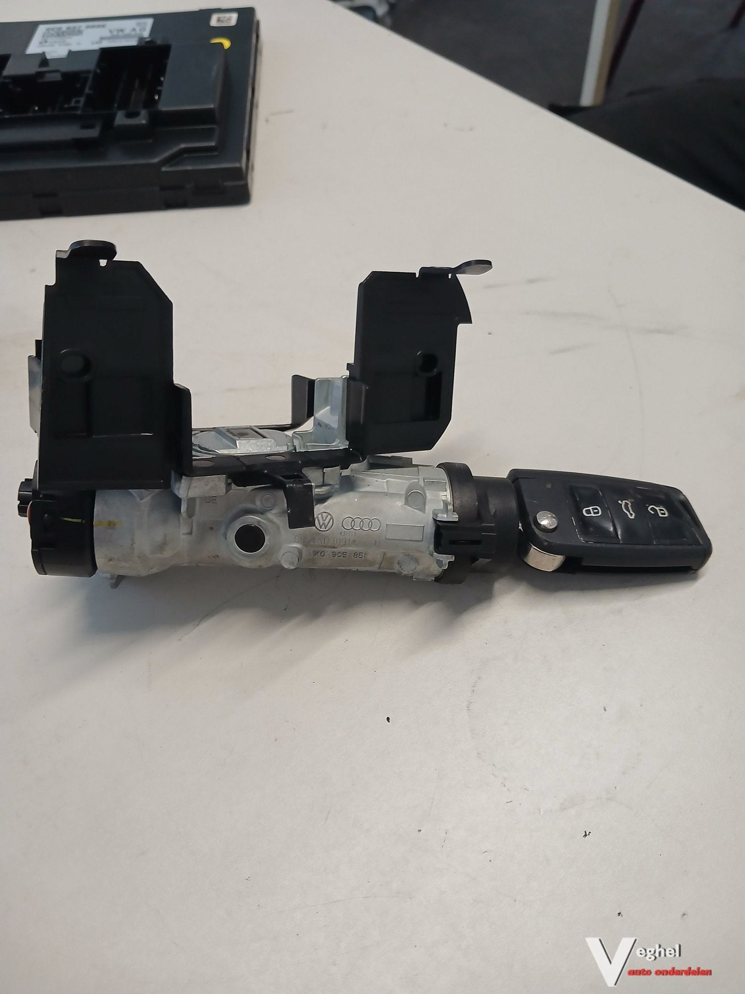 VW Polo 5drs 1.4TDI Contactslot met ECU '14, Auto-onderdelen, Elektronica en Kabels, Gebruikt, -, -, Ophalen of Verzenden