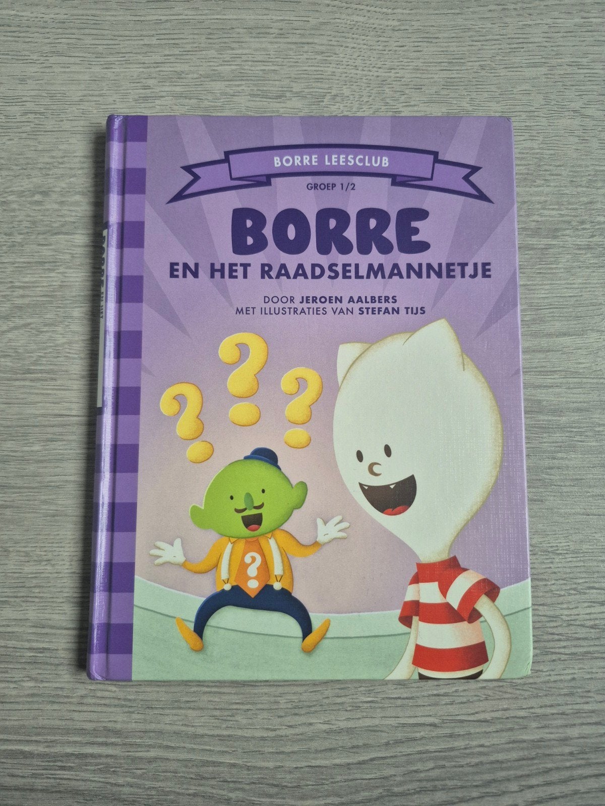 Borre en het Raadselmannetje - Jeroen Aalbers, Boeken, Ophalen of Verzenden