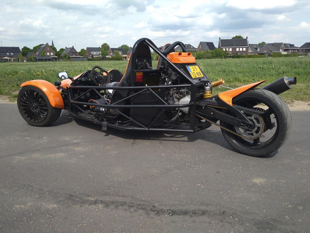 MEV Tr1ke met Yamaha R1 blok - Zeer snel en licht!, Ophalen
