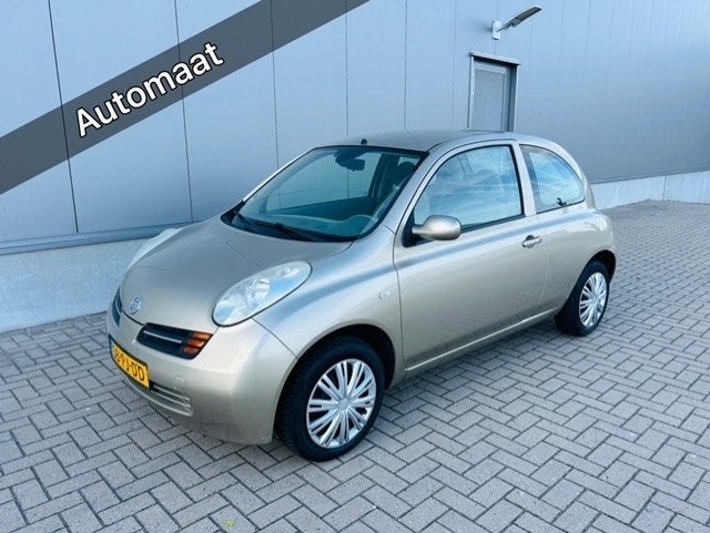 Nissan Micra 1.4 | Automaat |  2004 | NAP  | APK 09-2027, Auto's, 31 €/maand, 4 cilinders, Origineel Nederlands, 1386 cc