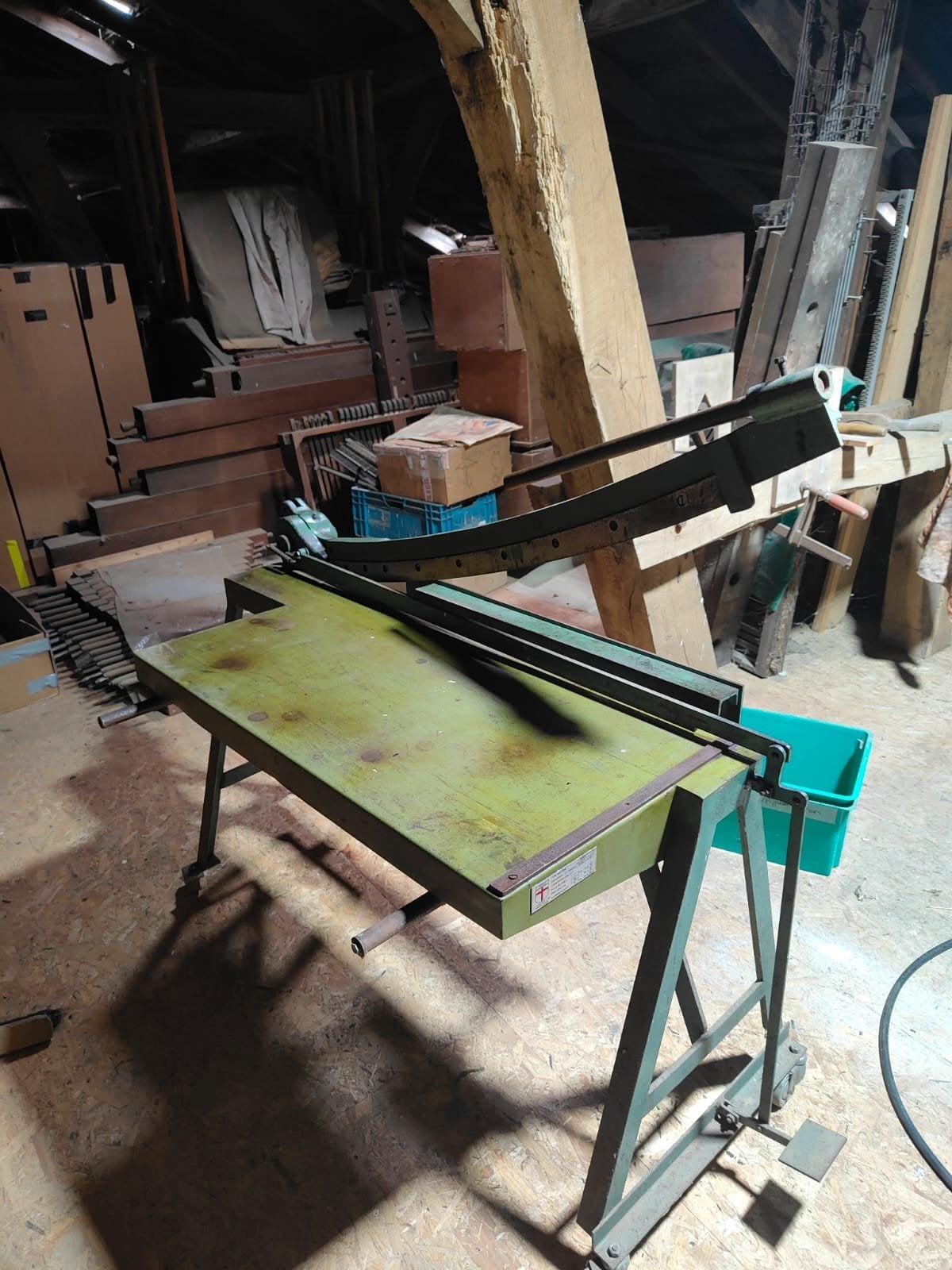 Slagschaar met scherp mes 102cm, Ophalen of Verzenden