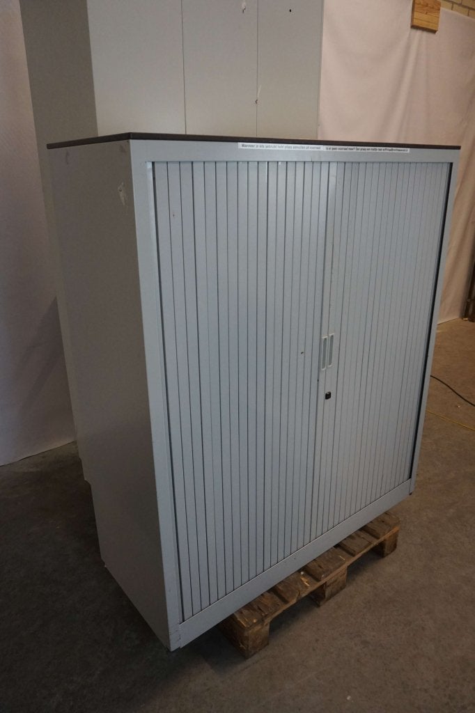 Metalen archiefkast roldeurkast dossierkast gereedschapskast, Gebruikt, 100 tot 150 cm, 100 tot 150 cm, Niet ingevuld