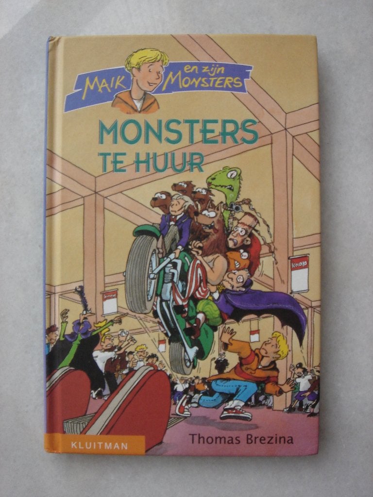 Maik en zijn Monsters: Monsters te huur, Ophalen of Verzenden, Gelezen, Thomas Brezina, Non-fictie