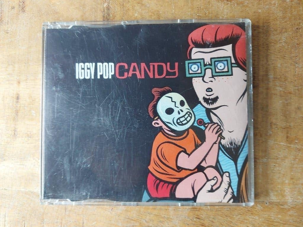 CD SIngle Iggy Pop – Candy (CDS), Ophalen of Verzenden, Zo goed als nieuw, Poprock
