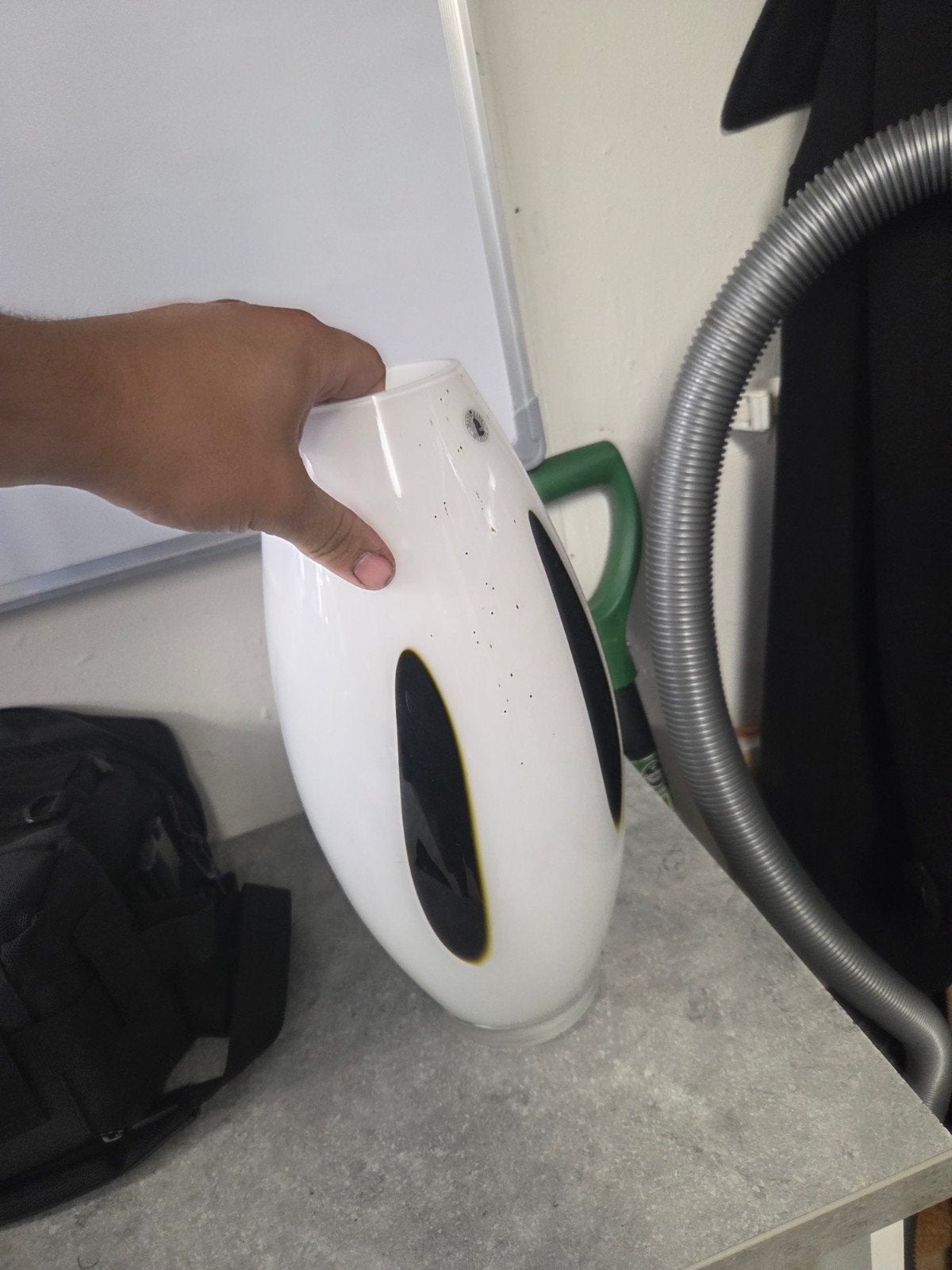 handgemaakte vaas met modern design, Ophalen