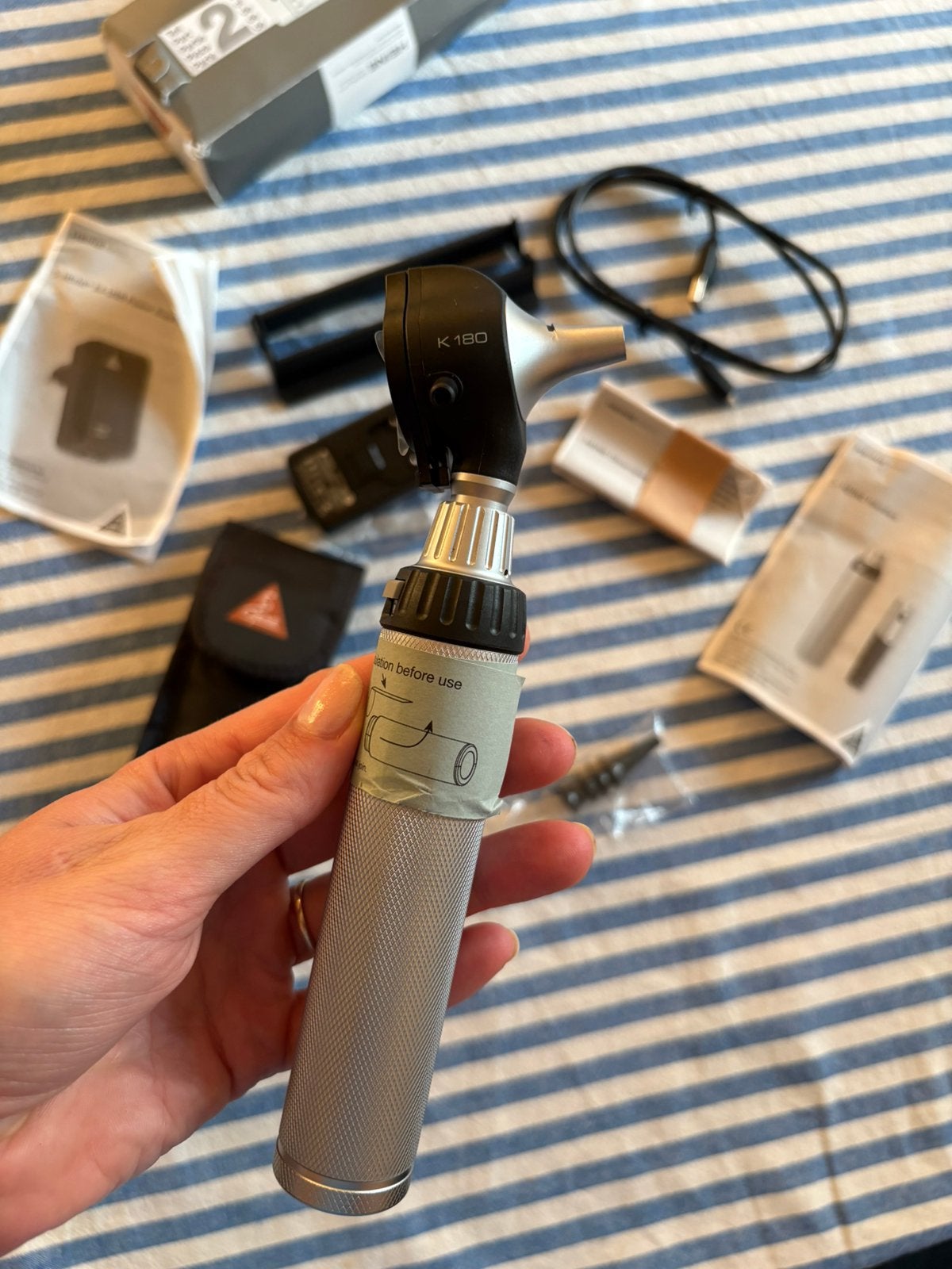 Heine K180 Otoscoop set - nieuw en ongebruikt, Ophalen, Nieuw