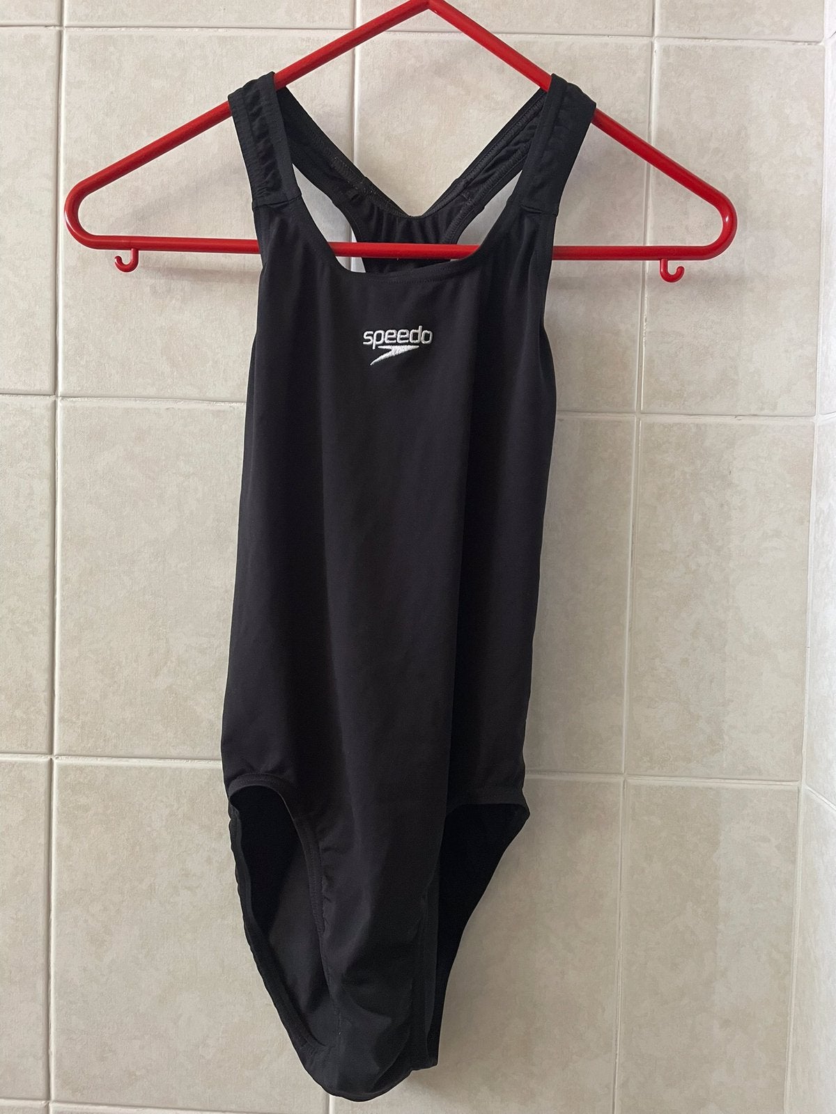 Speedo badpak zwart maat 36 (D), Ophalen of Verzenden, Zo goed als nieuw, Zwart, Badpak