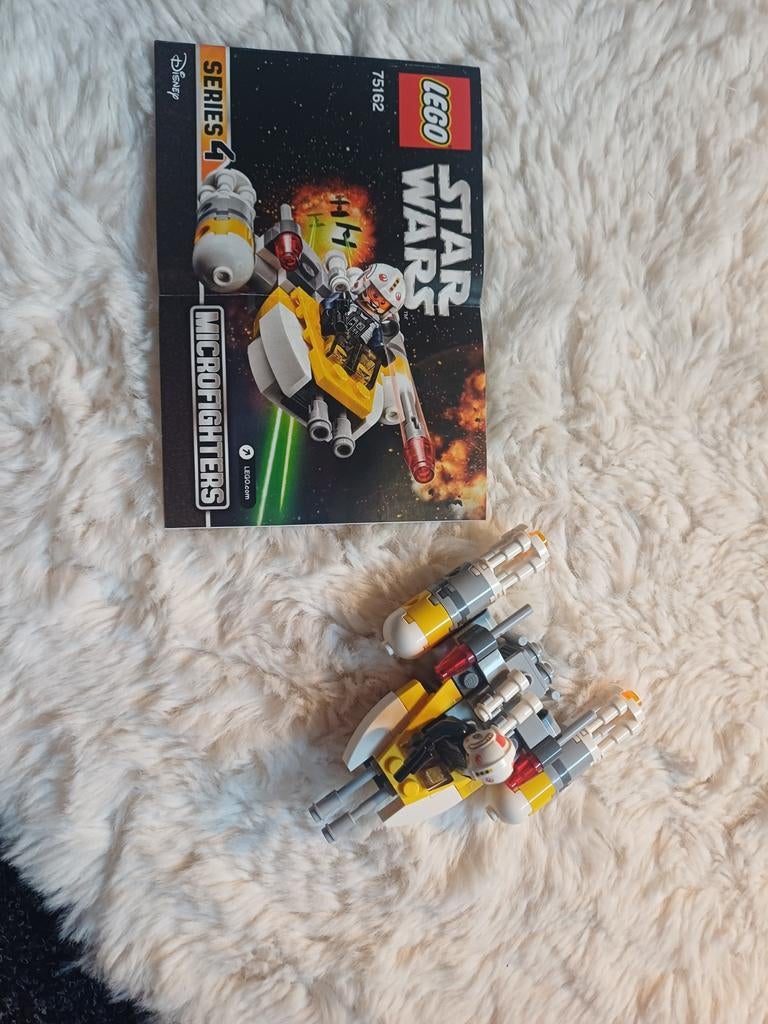 Lego Star Wars Microfighter (75162) compleet, Compleet, Star Wars, Lego, Ophalen of Verzenden
