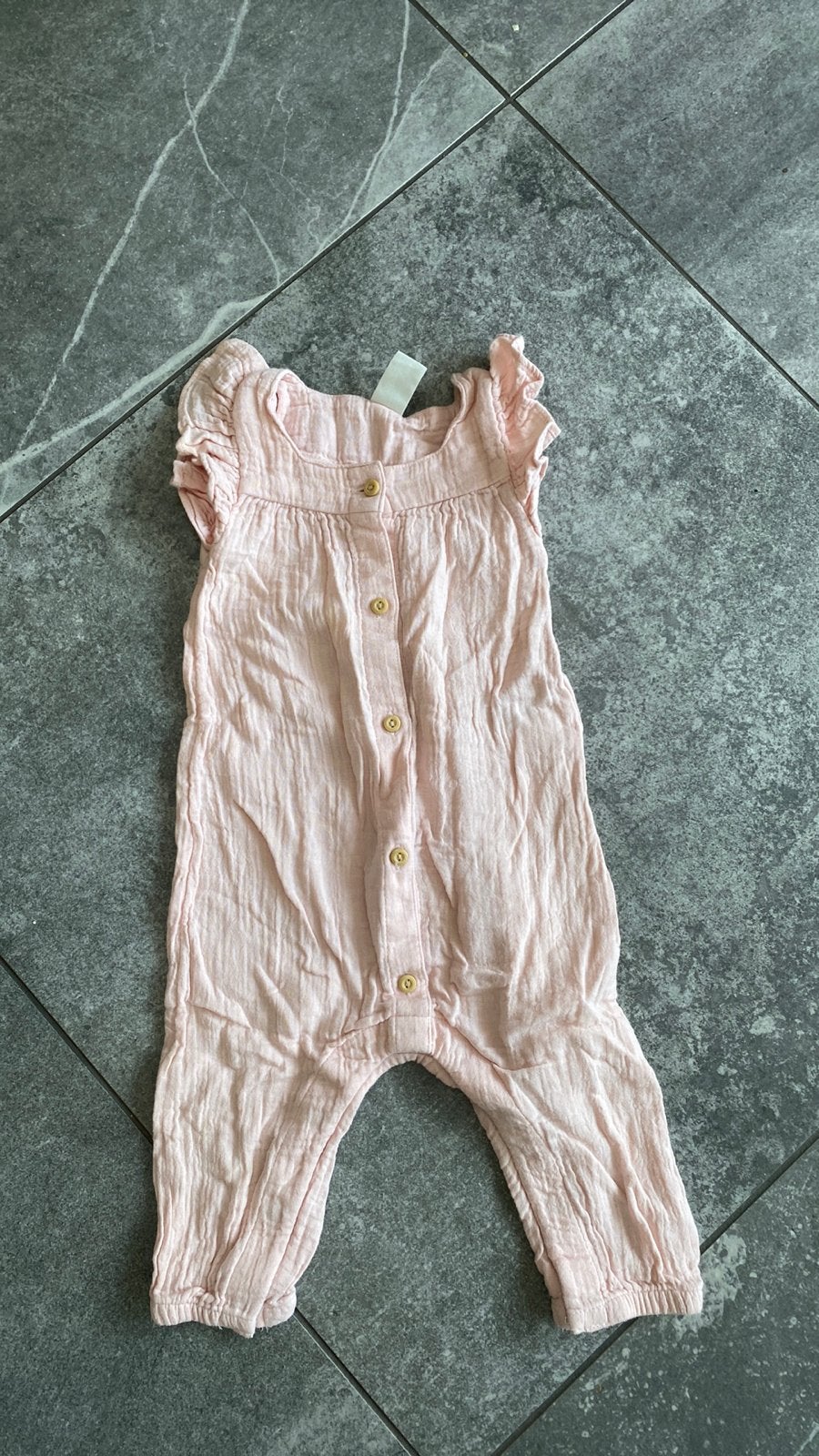 H&M katoenen pakje maat 74, Ophalen of Verzenden, Zo goed als nieuw, Meisje, Pakje