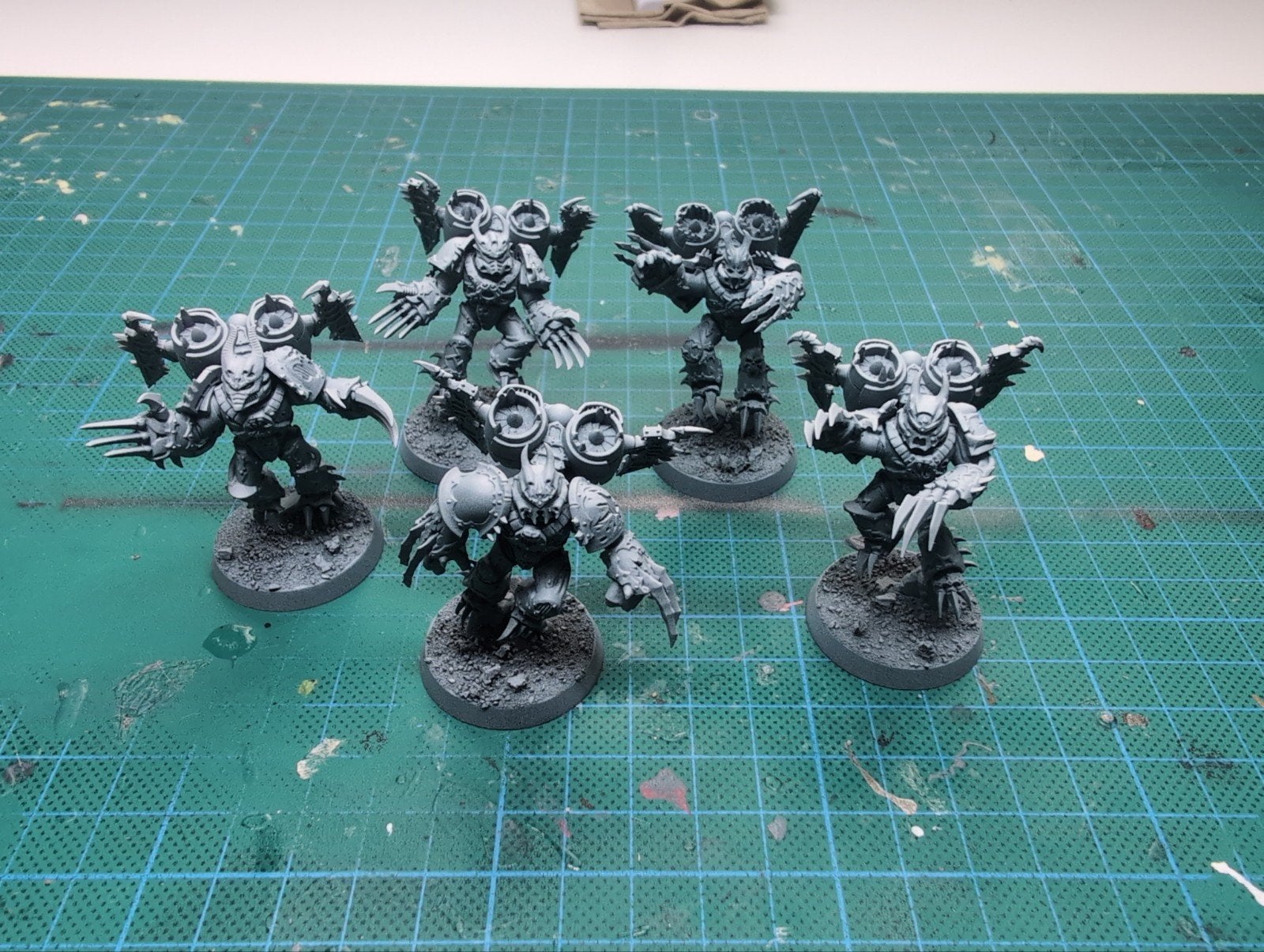 Warhammer 40k Chaos Space Marines Warp Talons, Ophalen of Verzenden, Gebruikt