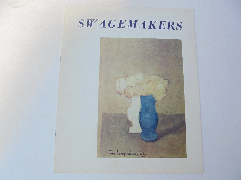 2 x signatuur Theo Swagemakers tentoonst. Brochure + art., Ophalen, Zo goed als nieuw