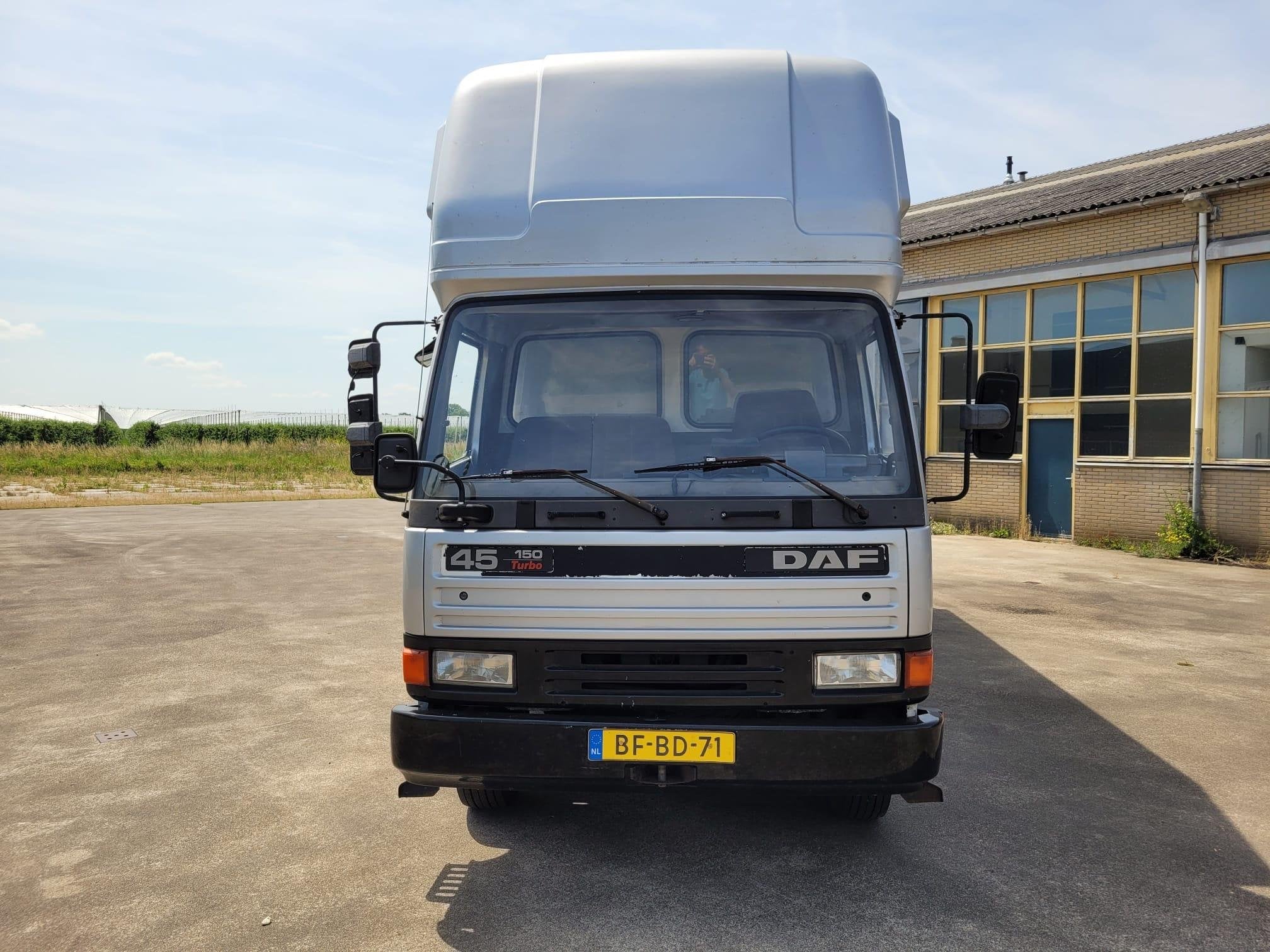 Daf Ae 45 Ae 45 Turbo 150 Paardenwagen, Stof, Bedrijf, Diesel, DAF