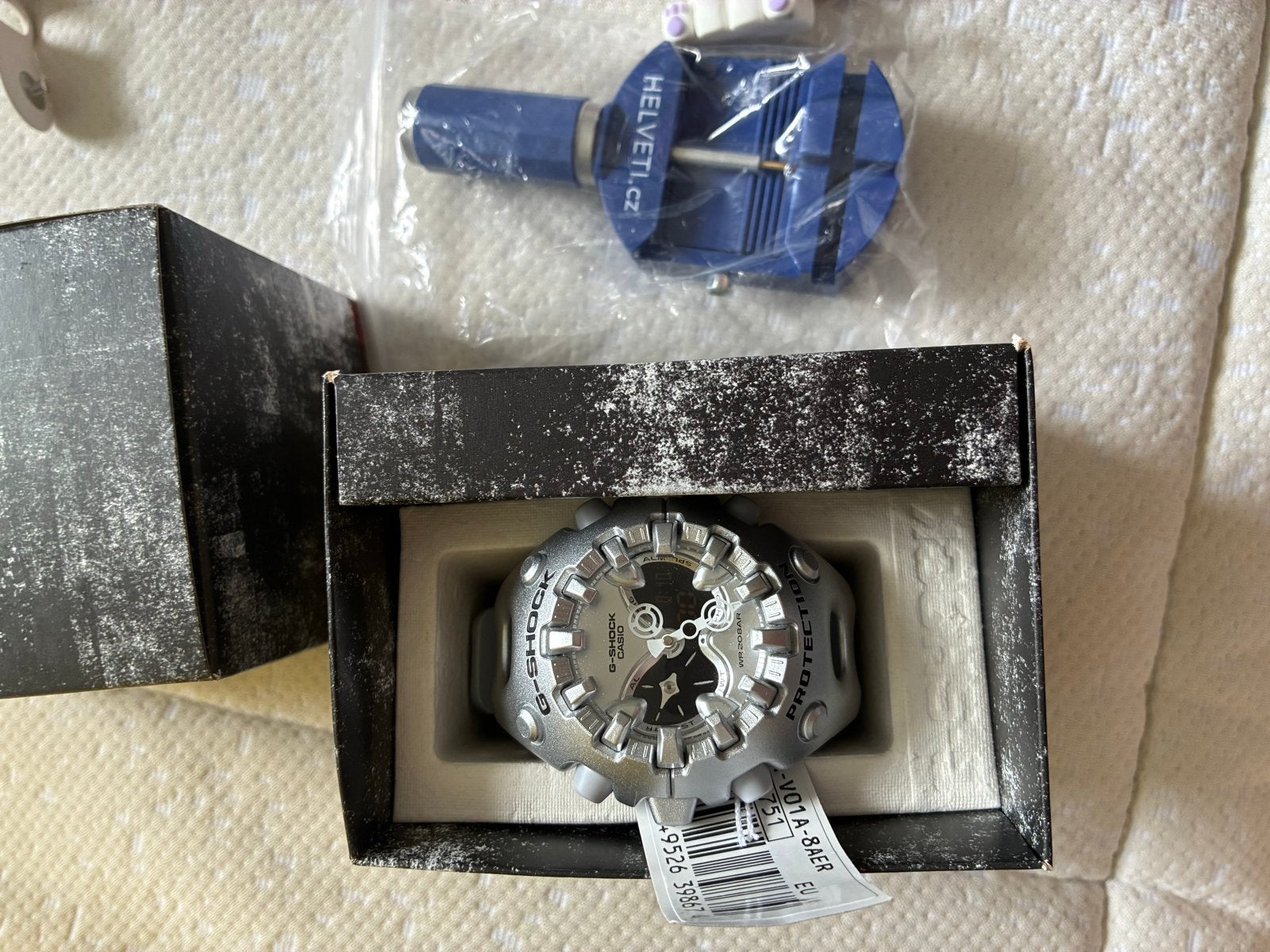Nieuw Casio GA-700 Forgotten Future met kaartjes, Sieraden, Tassen en Uiterlijk, Horloges | Heren, Casio, Kunststof, Polshorloge