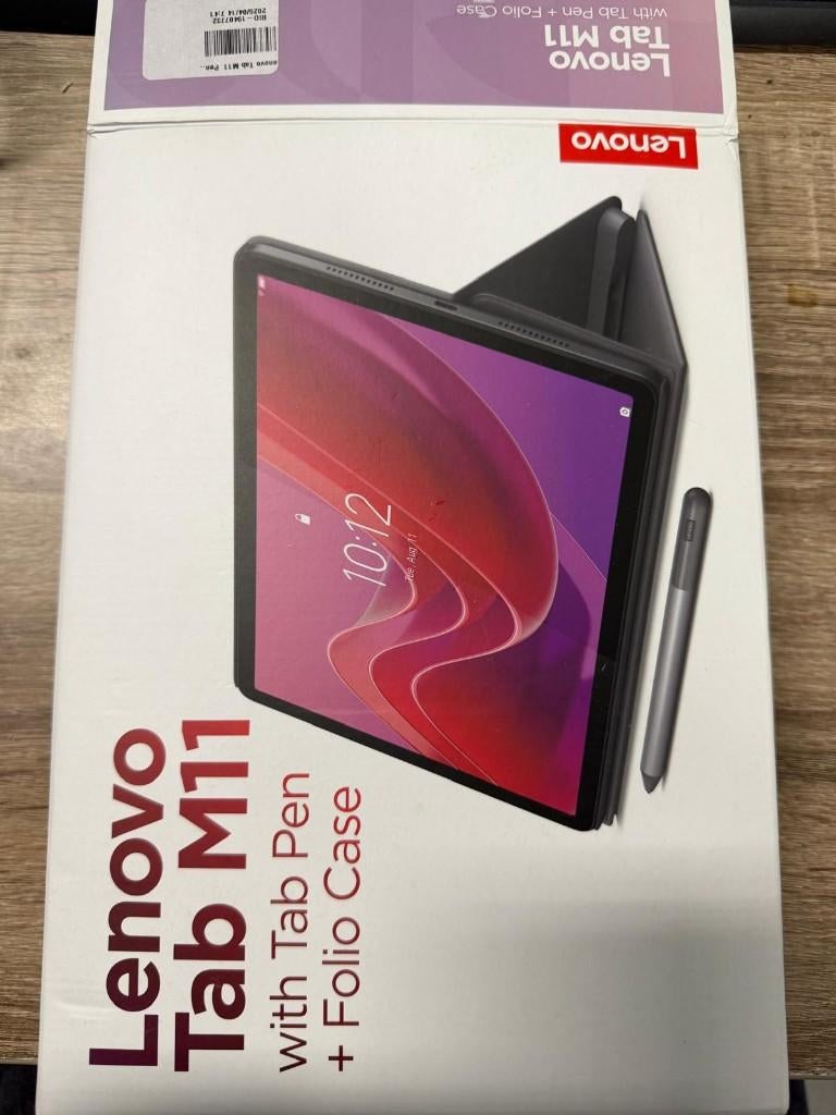 Lenovo Tab M11 met pen en Hoes, 11 inch, Ophalen of Verzenden, Zo goed als nieuw, Lenovo.