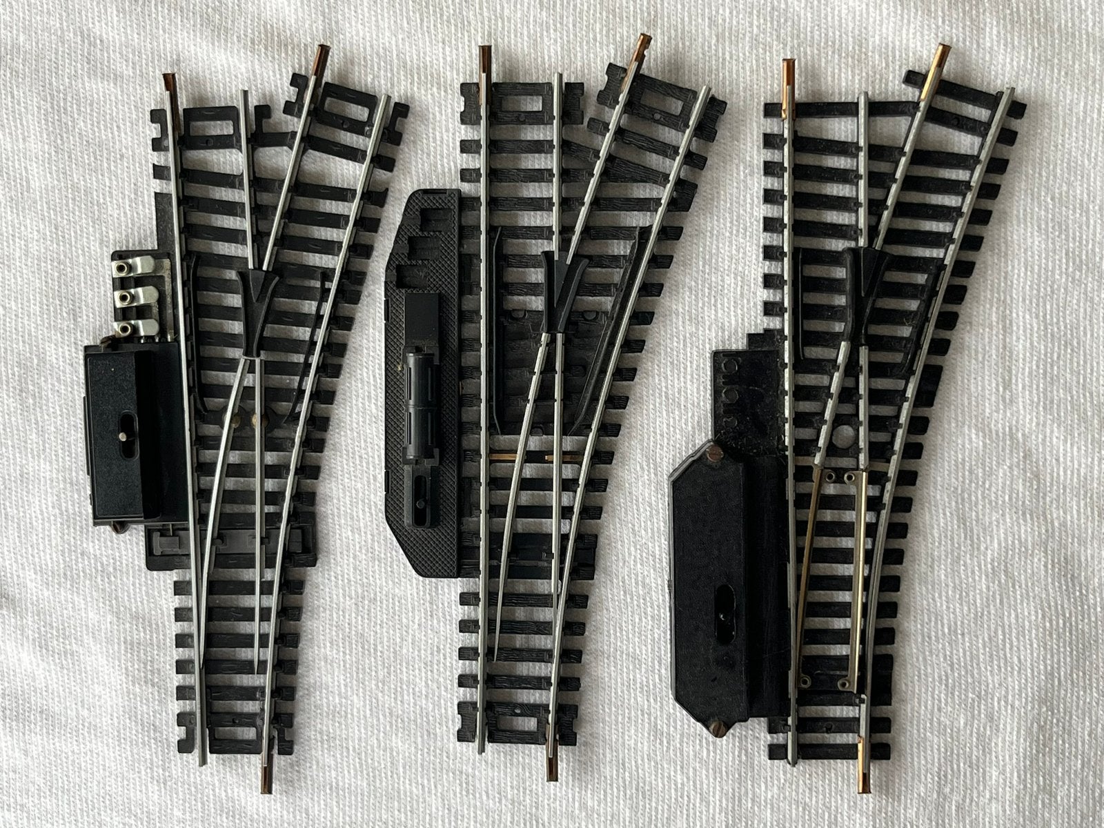Lima rails H0 3050/N wissels rechts (Prijs per stuk), Hobby en Vrije tijd, Gebruikt, Gelijkstroom, Rails, Ophalen of Verzenden