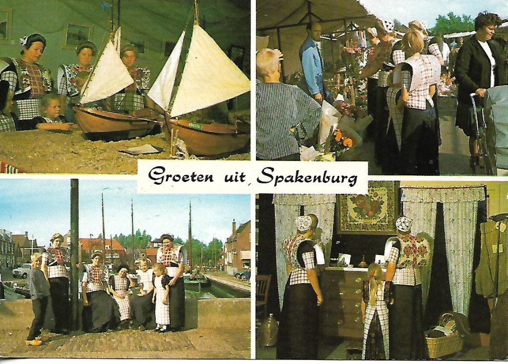 Spakenburg- -4-luik., Verzenden, 1960 tot 1980, Gelopen, Utrecht