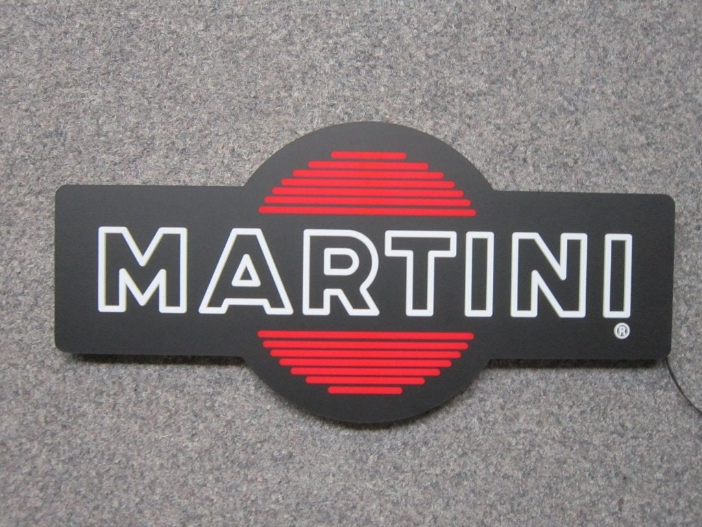 MARTINI LED LAMP LICHTRECLAME, Ophalen, Zo goed als nieuw, Lichtbak of (neon) lamp