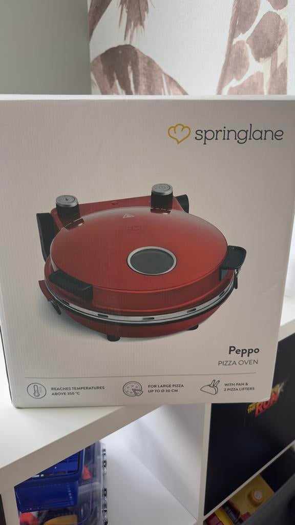 NIEUW! Springlane Peppo Pizza Oven, Ophalen of Verzenden, Nieuw