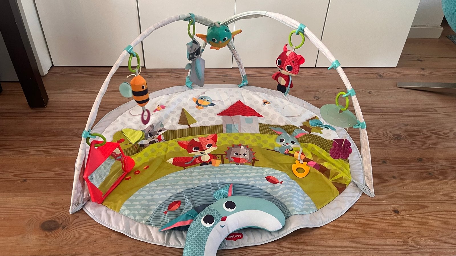 Tiny Love Dynamic Gymini Meadow Days Speelkleed licht geluid, Ophalen of Verzenden, Gebruikt, Babygym, Met licht