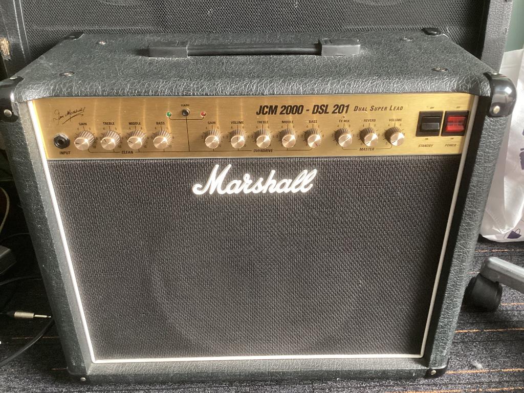 Marshall DSL 20 watt combo, Ophalen, Gebruikt, Minder dan 50 watt