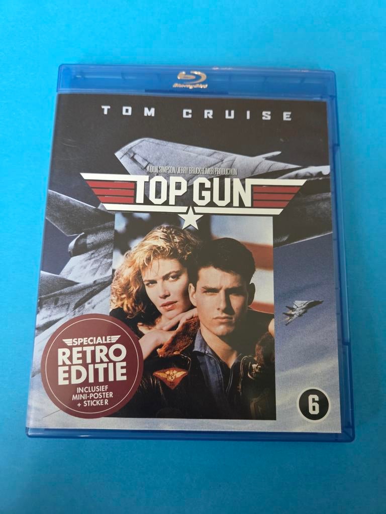 Top Gun (Retro Editie), Cd's en Dvd's, Blu-ray, Ophalen of Verzenden, Zo goed als nieuw, Actie