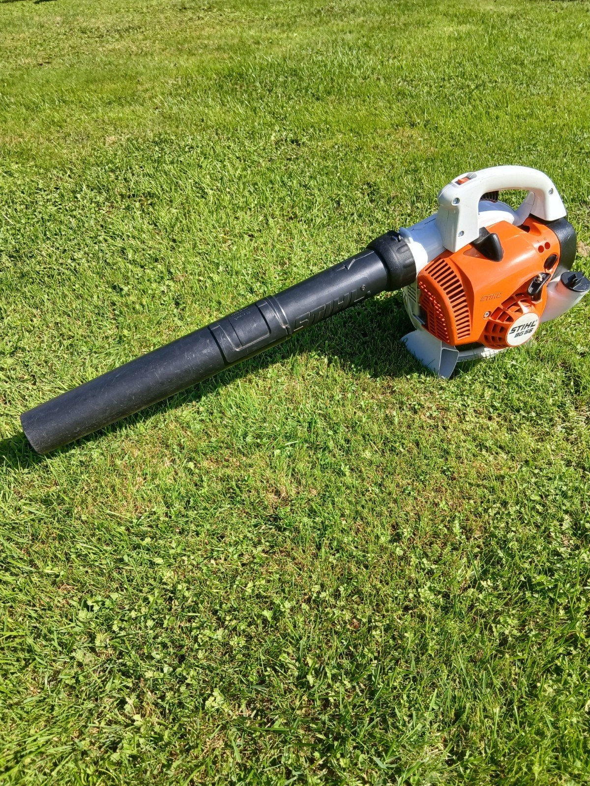 Stihl bladblazer, Ophalen, Benzine
