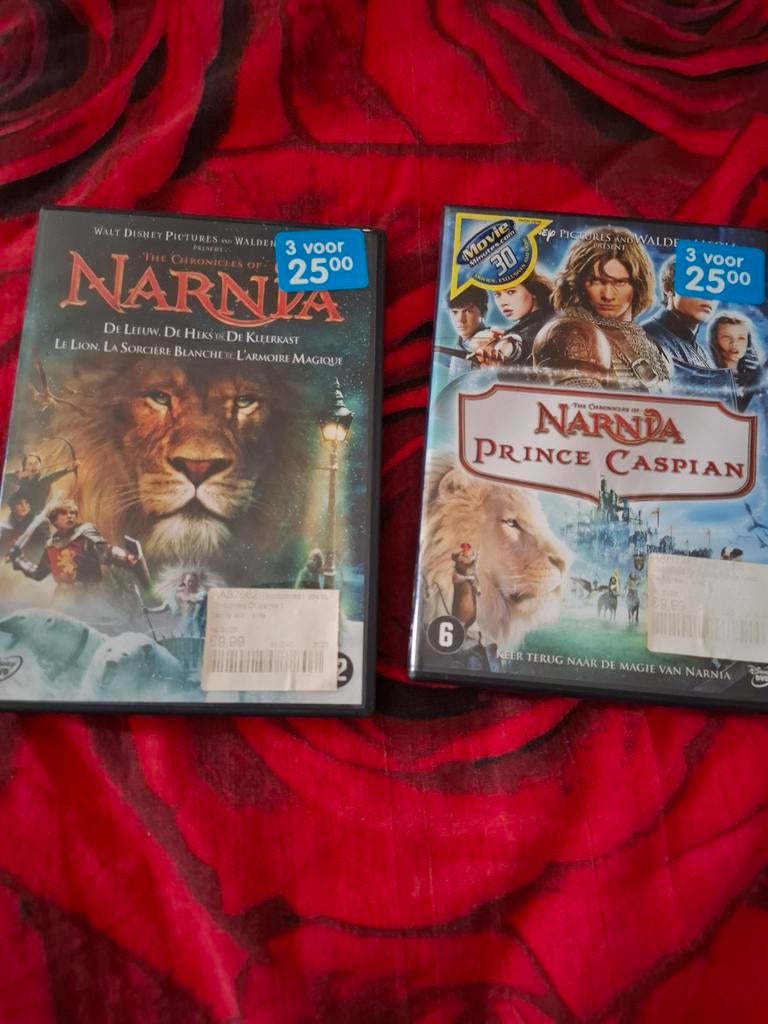 Narnia DVD De Leeuw, de Heks en de Kleerkast & Prins, Ophalen, Avontuur, Gebruikt, Boxset