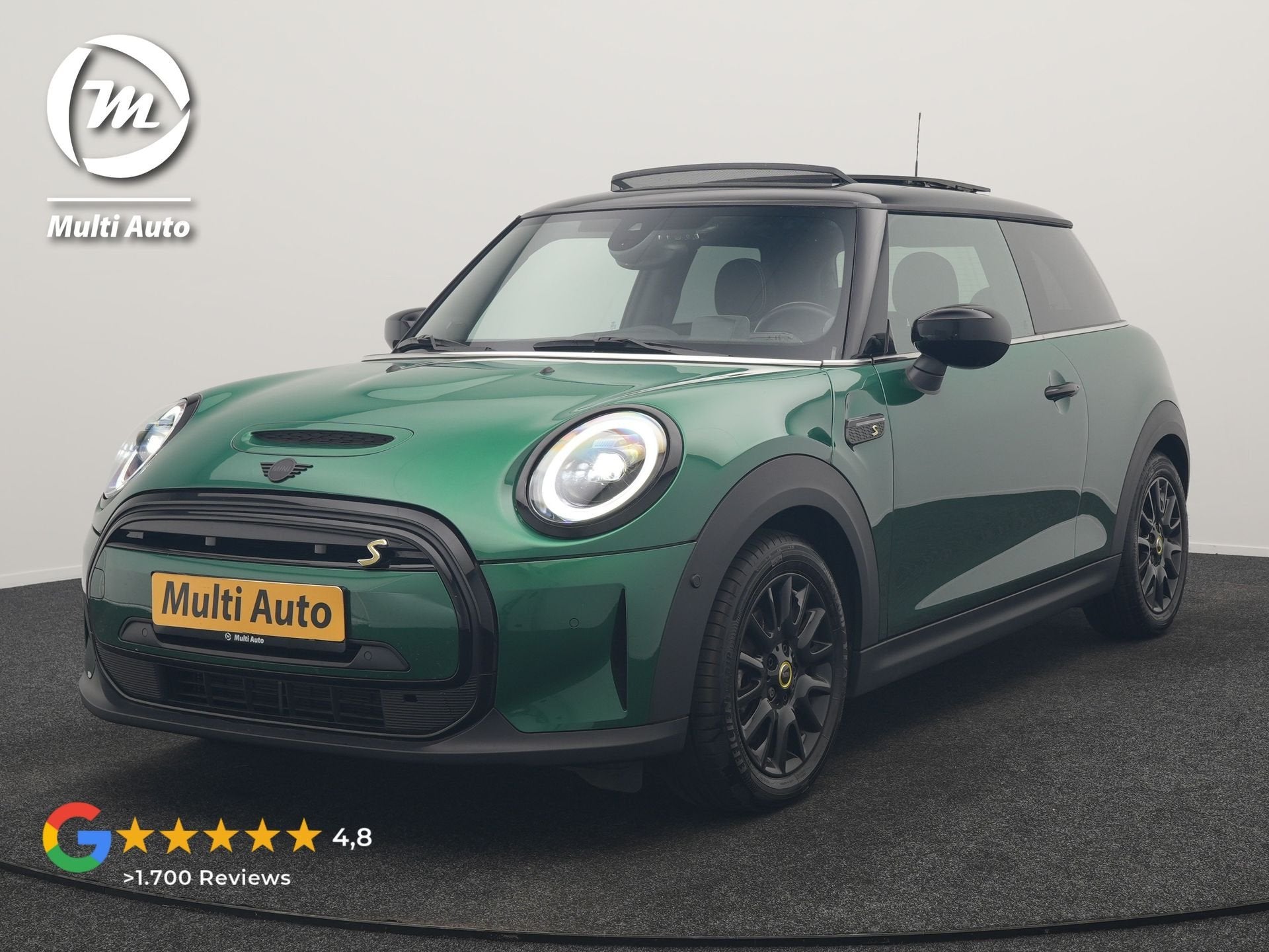 MINI Electric Cooper SE 33 kWh 184pk Dealer O.H | Panodak |, Dealer onderhouden, Stof, Gebruikt, 4 stoelen