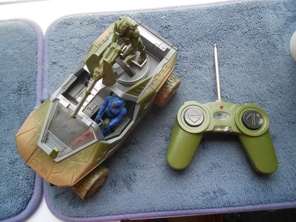 halo warthog met afstandsbediening, Ophalen, Gebruikt