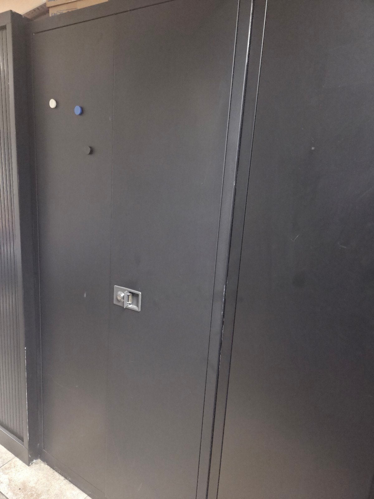Metalen archiefkast met 4 verstelbare planken, Ophalen of Verzenden, Gebruikt